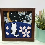 sumiren様専用ページ    夜桜 ネコのお花見   