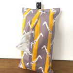 再販★キリン柄のエコティッシュケース＊箱なし専用