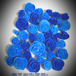 青系樹脂薔薇5