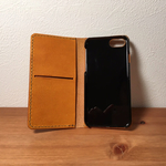 ❇︎受注製作❇︎【エルバマット】iPhone8・iPhone7 手帳カバーケース レザー手縫い