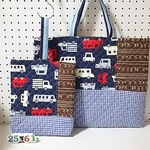 通園バッグ＆上履き入れ☆２点セット