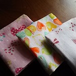 春休み限定セール!4重ガーゼハンカチ3枚セット  女の子