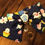 新！犬・猫　約29～32cocoちゃんバンダナチョーカー　犬・スイーツ・肉球