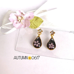 夜桜 ピアス