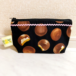 新作USAチョコビスケットさくらんぼのヴィンテージフラワーポーチ