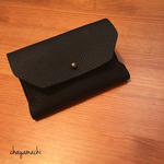 シュランケンカーフで仕立てた名刺入れ