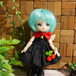 ドール用　チェリー　ブローチ