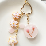 桜のジャラジャラキーホルダー（丸）
