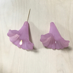 FROST PURPLE LAVENDER FLOWER BEADS