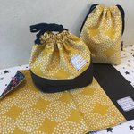 幼稚園 ランチグッズ3点セット  春のお花柄
