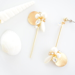 gold stick アシンメトリーピアスandイヤリング
