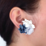 denim.ブーケのイヤリングorピアス