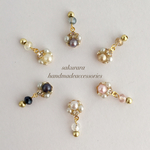 全品￥300▹▸春におすすめ✩°｡⋆小さく揺れるカラフルビジューピアス