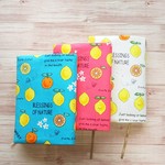 ☆SALE☆【四六判サイズ】レモンとオレンジのブックカバー💛　