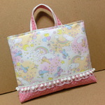 ☆Saleユニコーン●にじいろ●ピンク/m●レッスンバック　