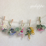 ドライフラワーガーランド❁﻿ natural✩*॰¨̮