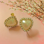 ♡パールハートのイヤリング/ピアス♡