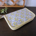 リバティ☆通帳・お薬手帳ケース(サンフラワー・ブルーム)