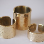 本格Brass(真鍮)リング【幅広】