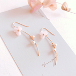 petite fleur pierce 14kgf  'sakura'