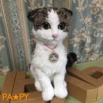 オーダーメイド　トラくん（スコティッシュフォールド）♪　あみぐるみ（mizuikoo様専用）