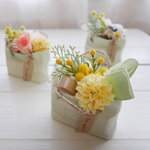 ボン・アペティの花トート＊ミント