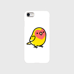 Chubby Bird  コザクラインコ ルチノー　スマホケース  スマートフォンケース 各機種対応（受注生産）#5-S