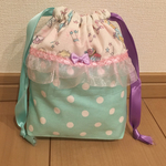 夢かわいい♡コップ入れ☆巾着