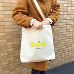 レモン3兄弟【葉っぱ付き】2wayショルダーバッグ