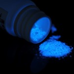 K03★蓄光粉　アズール色　10g
