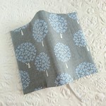 ≪再販≫【新書size】北欧風☆花咲くツリーのブックカバー