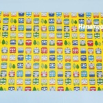 ★ラミネートランチョンマット★電車