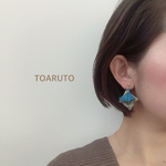 大ぶりタッセルイヤリング ピアス