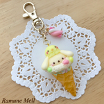 【春限定】うさぎさんとひよこさんのイースターアイスキーホルダー