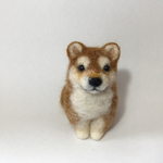 おすわり柴犬