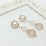 ビンテージ 大振りピアス
