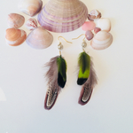 羽根ピアス