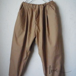 HorseCloth馬布のテパクロパンツ　キャメルベージュ　