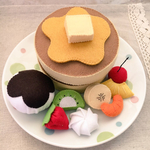フェルトのホットケーキ。