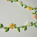 ビタミンカラー小花ロングネックレス5th