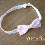 Baby☆ヘアーアクセサリー～PinkStripe～