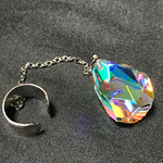 虹の結晶ビビッド 涙型イヤーカフシングル (金具変更不可)VP-029