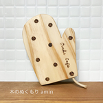 maki-bianco様専用 ミトン型の木製コースター♡木のおうち♡