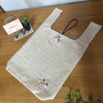  【送料無料】たためるエコバック☆ピンク系ガーランド柄☆