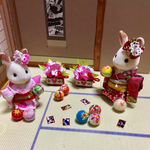2個選べる花手毬セット☆どんなミニチュアにも☆   