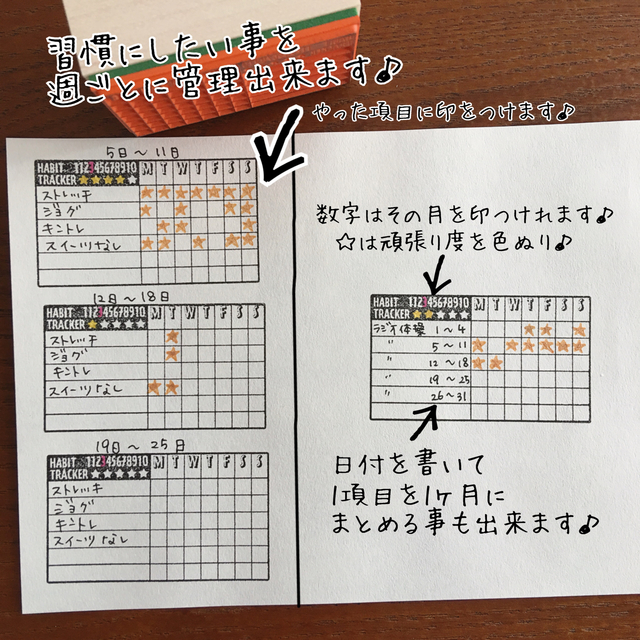 メモ帳で楽らく!習慣トラッカー ...