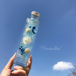 ハーバリウム ❁﻿彩華~Square~【春色blue】誕生日  ギフト  