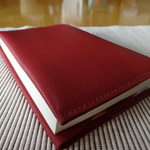 革のブックカバー　B-4