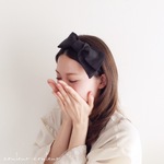 変わり結びりぼん ヘアバンド*✲ﾟ*