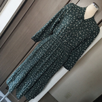 リボン 小花柄ワンピース